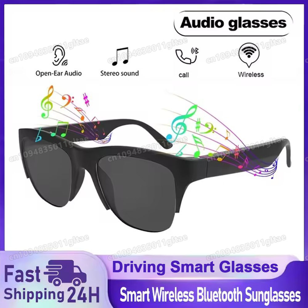 Esports Gamers - Inteligentne okulary przeciwsłoneczne Bluetooth V5.3 z