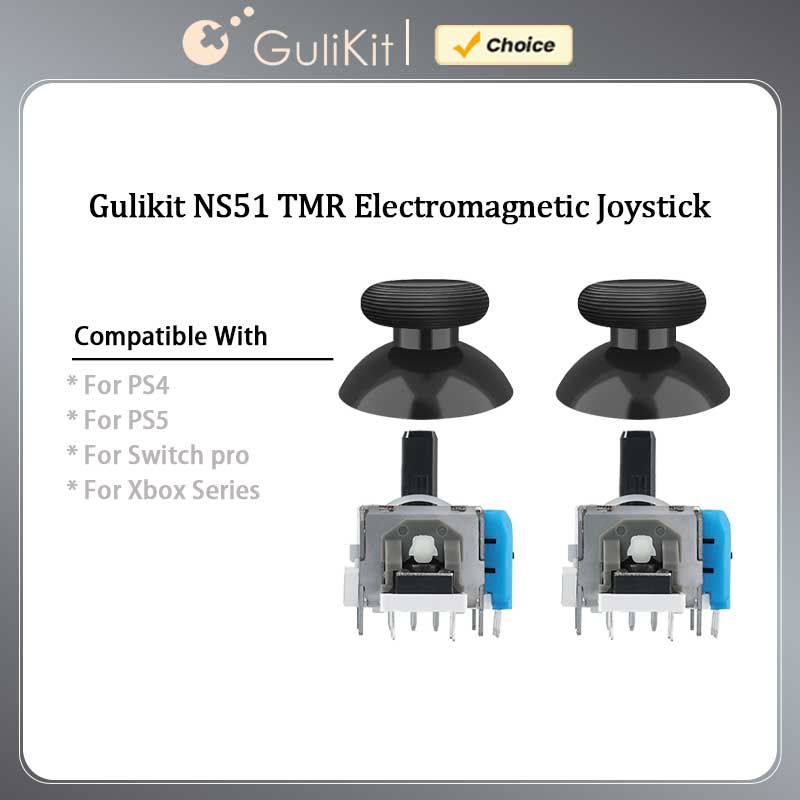 Esports Gaming Controller - Joystick GuliKit NS51 TMR z nakładkami