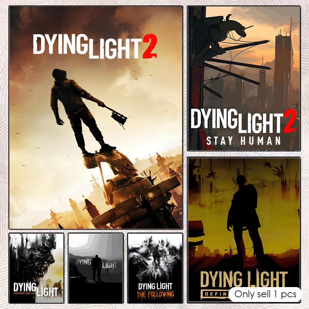 Esports Gaming Lounge - Plakat D-Dying L-LightS HD Dekoracja Ścienna