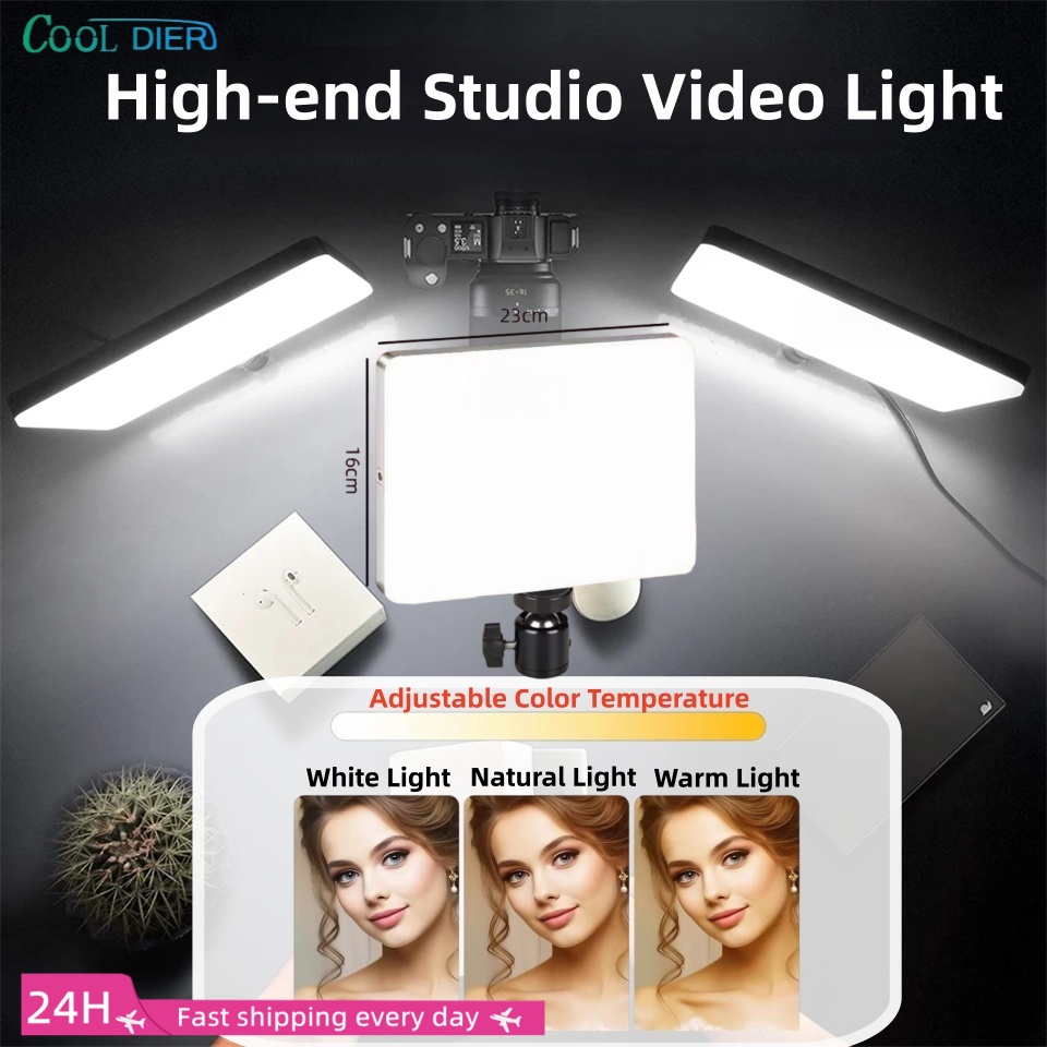 Led Light Panel Stream - 11-calowy panel LED 2700K‑6500K z funkcją