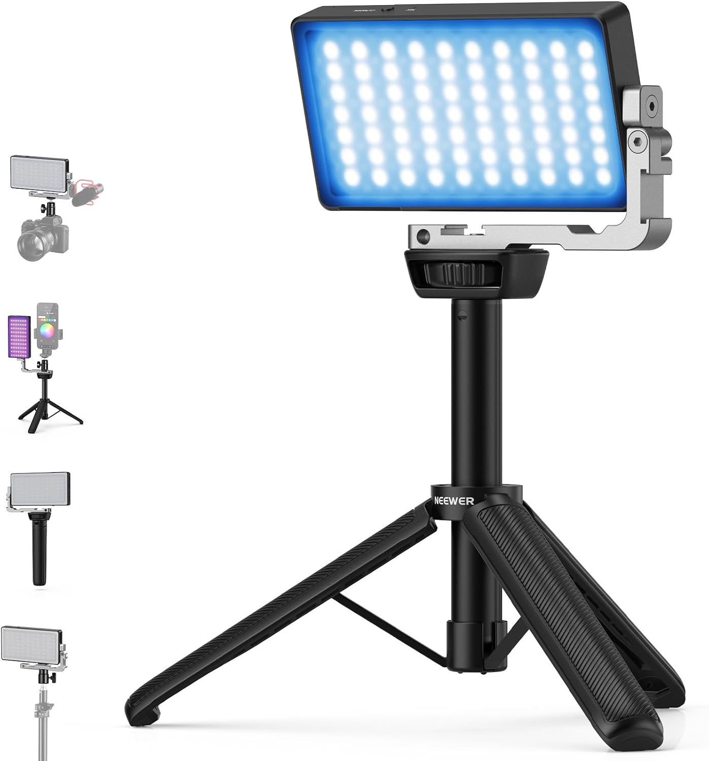 Led Light Panel Stream - NEEWER 12W RGB Lampa Wideo LED
