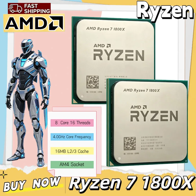 Procesor AMD Ryzen 7 1800X 3.6 – Amd Cpu Ryzen 7 recenzja i cena