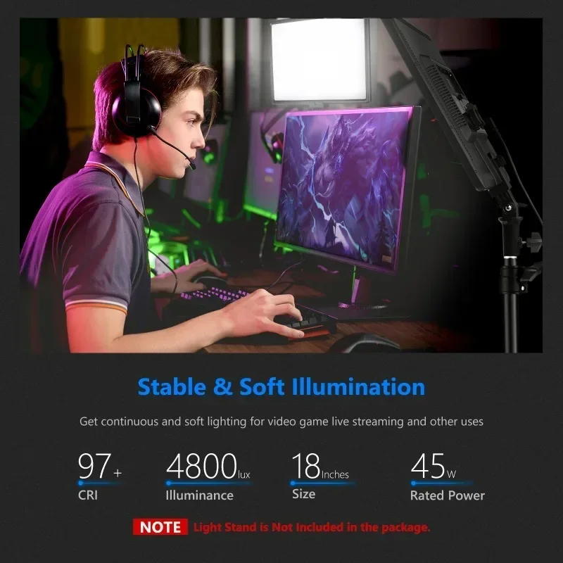 Lampa wideo LED NL288 z pilote – Led Light Panel Stream recenzja i cena