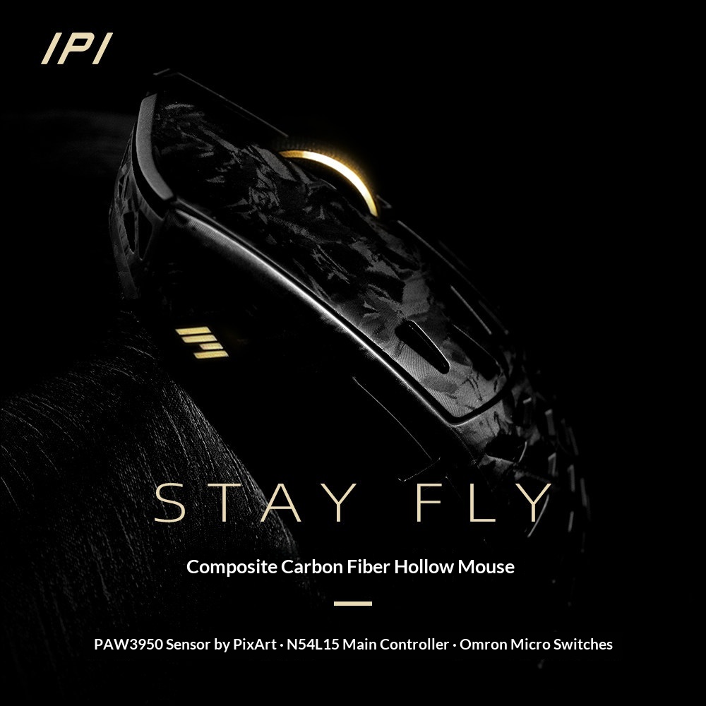 Mysz bezprzewodowa IPI FLY z w – Esports Gaming Mouse Wireless recenzja i cena