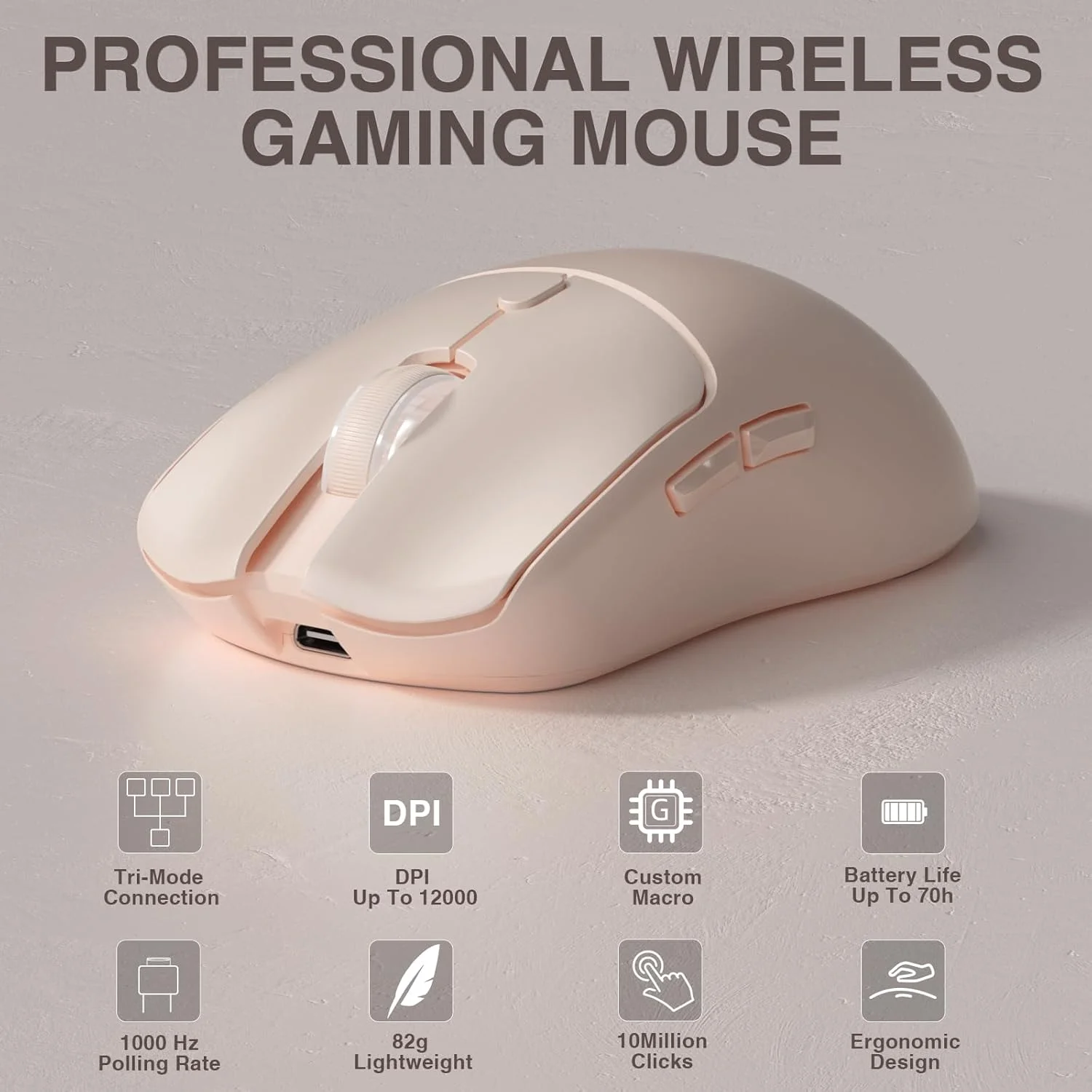 AULA SC580X Bezprzewodowa mysz – Esports Gaming Mouse Wireless recenzja i cena