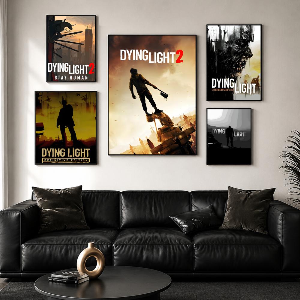 Plakat D-Dying L-LightS HD Dek – Esports Gaming Lounge recenzja i cena