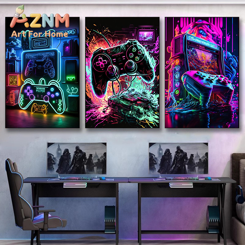 Nowoczesny neonowy pop-artowy  – Esports Gamers recenzja i cena