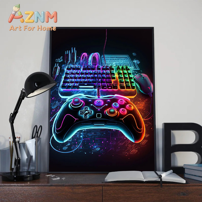 Nowoczesny neonowy pop-artowy  – Esports Gamers recenzja i cena