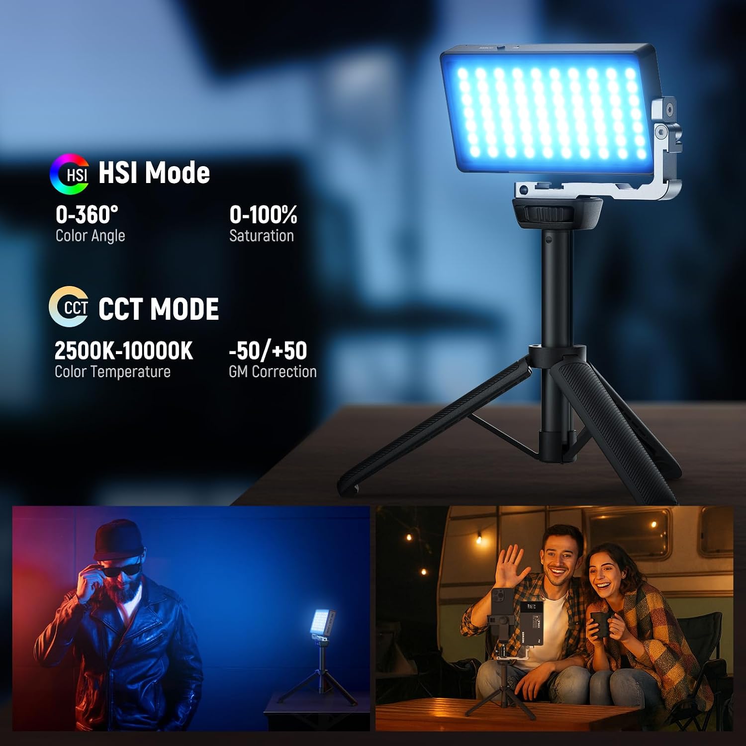 NEEWER 12W RGB Lampa Wideo LED – Led Light Panel Stream recenzja i cena