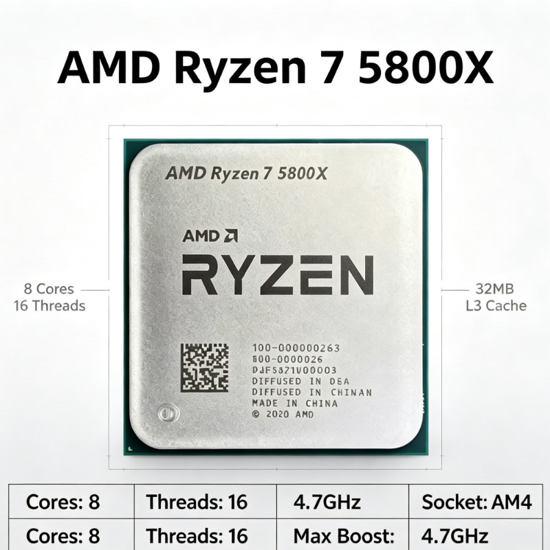 AMD Ryzen 7 5800X do płyt głów – Amd Cpu Ryzen 7 recenzja i cena