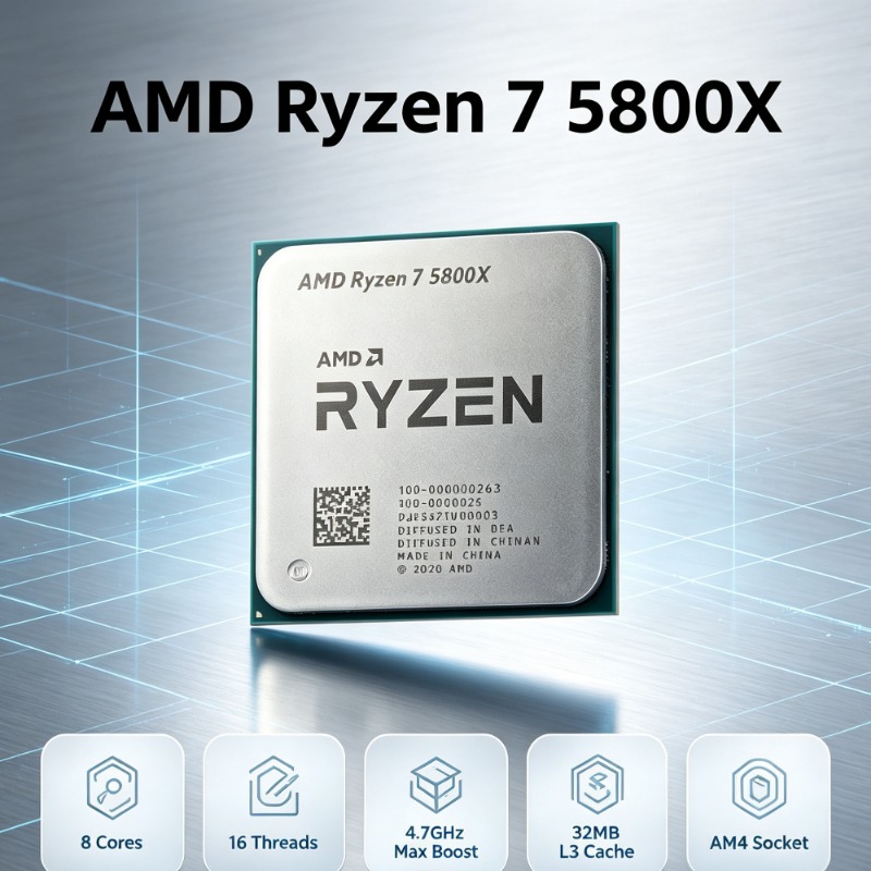 AMD Ryzen 7 5800X do płyt głów – Amd Cpu Ryzen 7 recenzja i cena