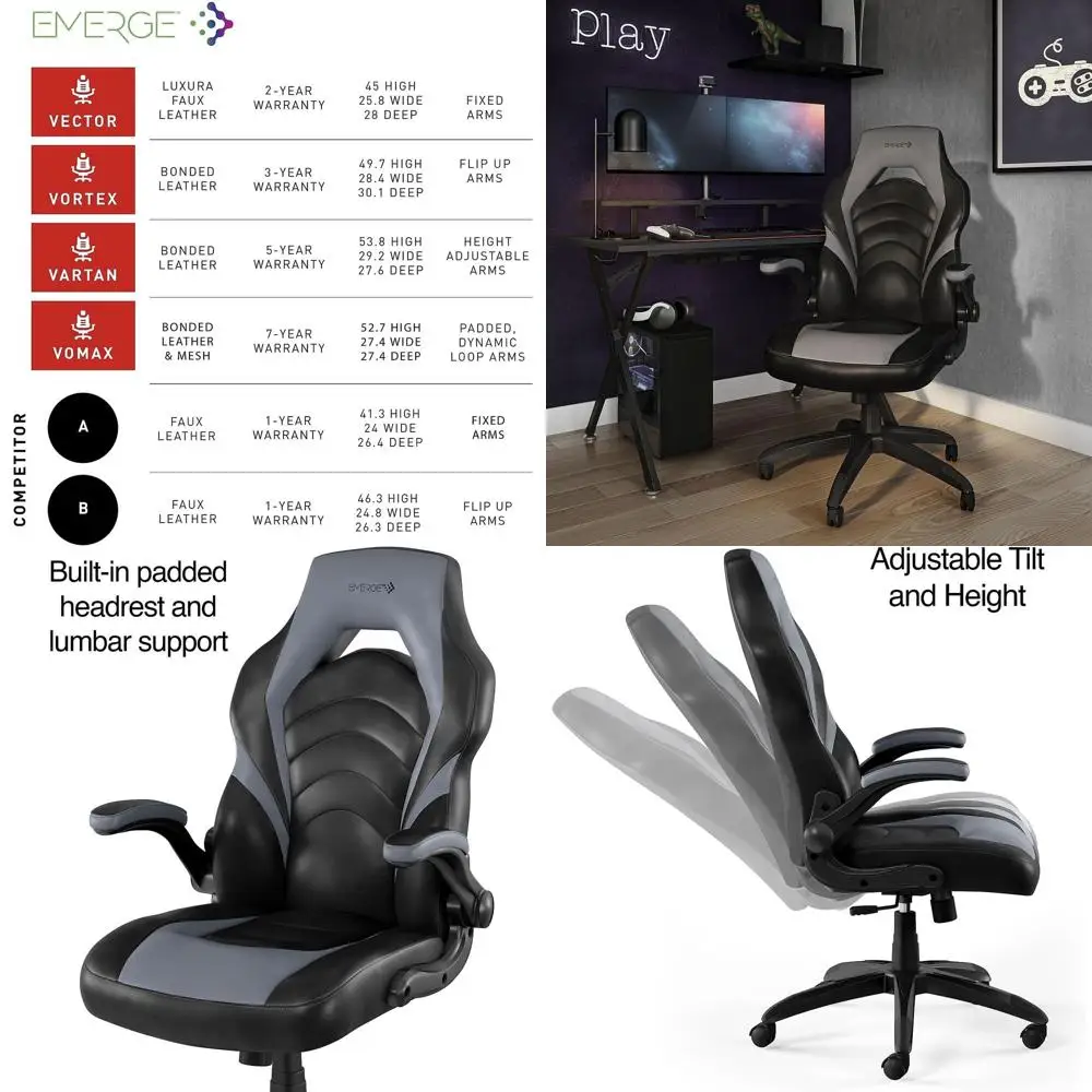 Ergonomiczne, regulowane krzes – Gaming & Esports District recenzja i cena